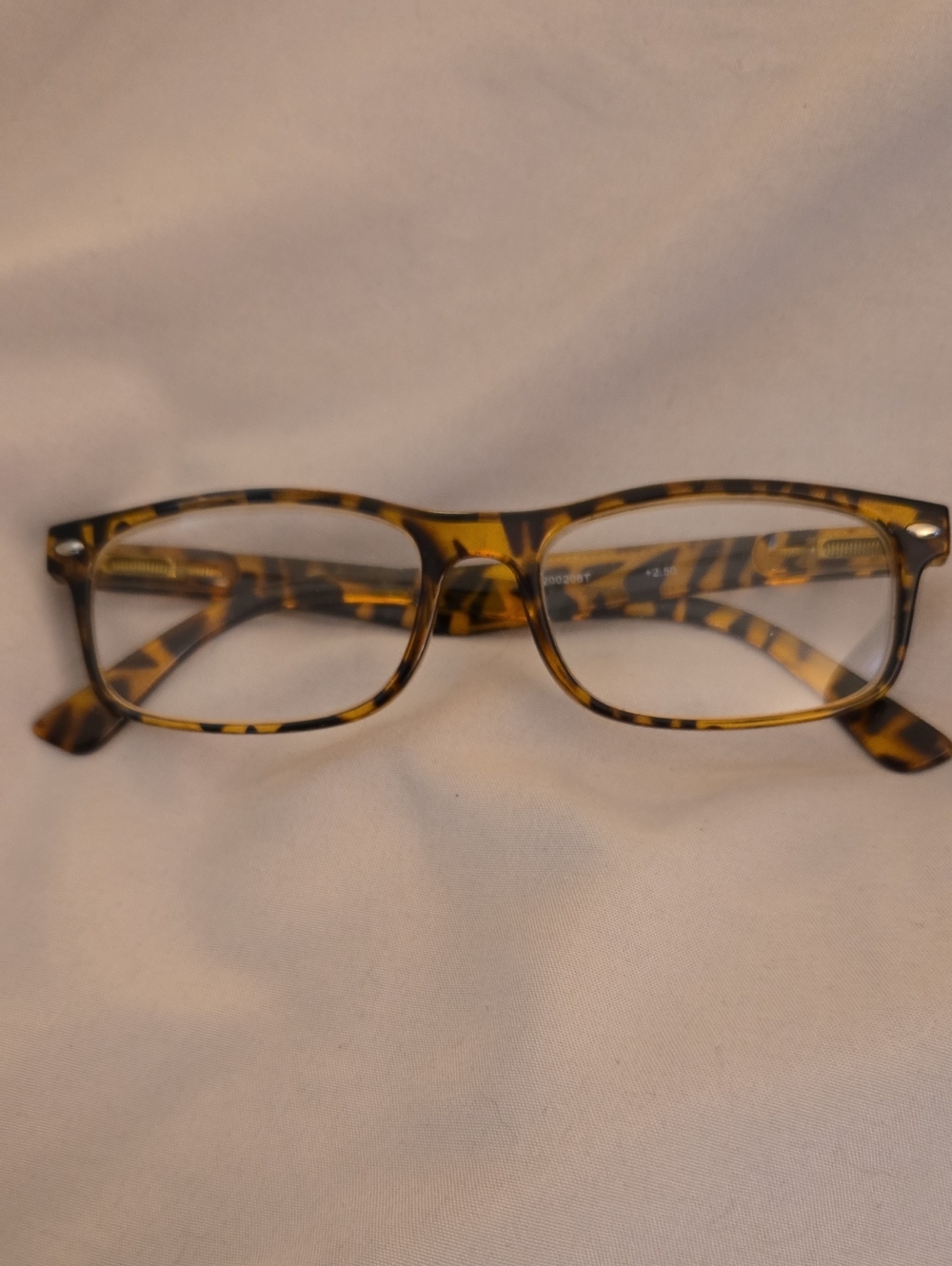 ICU EYEWEAR Tortoiseshell Rectangular Reading Glasses - +2.50